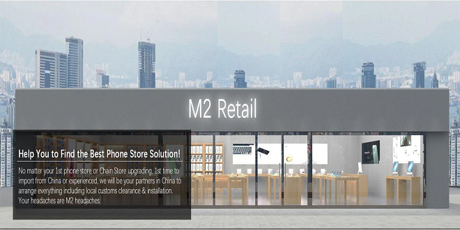 The M2 Retail Beauty Salon Reception Desk Is Stunning.